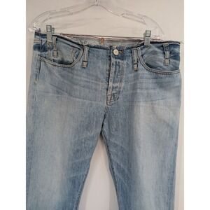 Calvin Rucker Baby Love Waistless Light Distressed Jeans sz 30